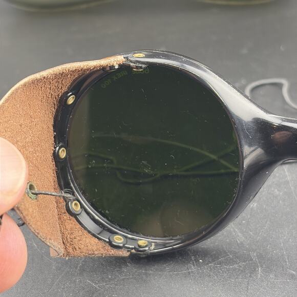 Retro 80s VTG Bolle Design FRC Round Glacier Sunglasses Nylon Frame / See Pic - Picture 7 of 12